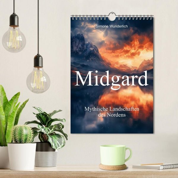 Produktbild: Midgard - Mythische Landschaften des Nordens (Wandkalender 2026 DIN A4 hoch), CALVENDO Monatskalender
