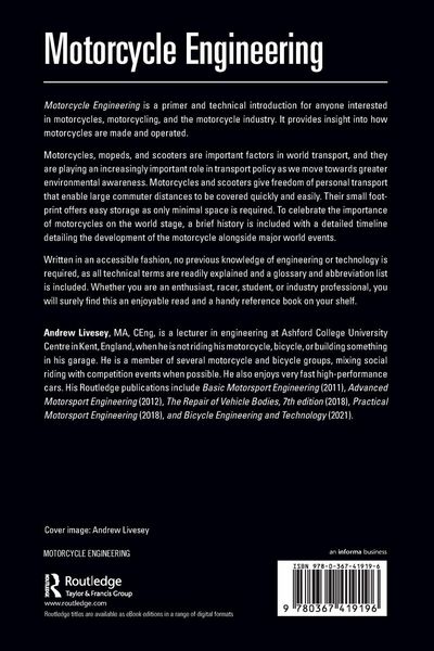 Produktbild: Motorcycle Engineering