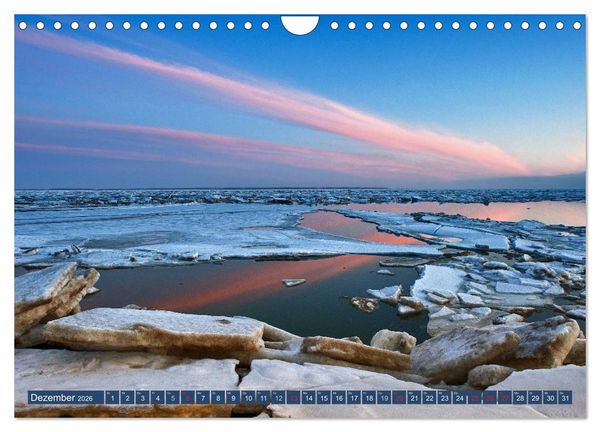 Produktbild: Die Hallig Langene&szlig; (Wandkalender 2026 DIN A4 quer), CALVENDO Monatskalender