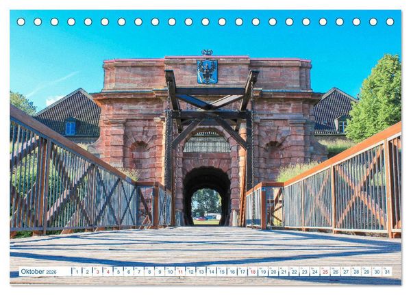 Produktbild: Hansestadt Wesel - Impressionen vom Niederrhein (Tischkalender 2026 DIN A5 quer), CALVENDO Monatskalender