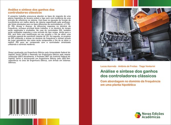 Produktbild: An&aacute;lise e s&iacute;ntese dos ganhos dos controladores cl&aacute;ssicos