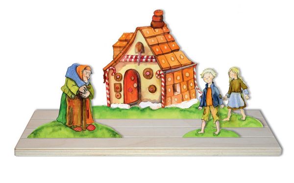 Produktbild: H&auml;nsel und Gretel. Erz&auml;hlschienen-Figurenset