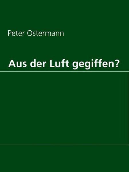Produktbild: Aus der Luft gegiffen?