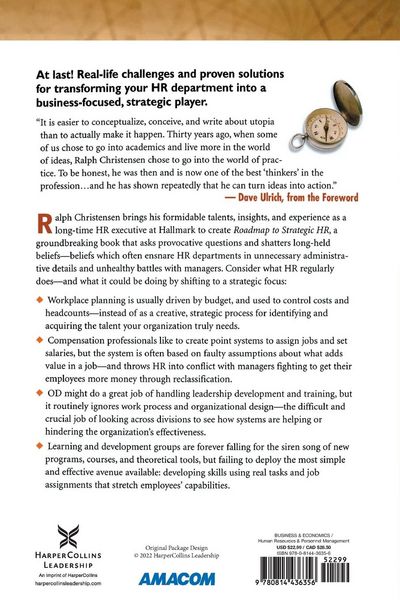 Produktbild: The Roadmap to Strategic HR