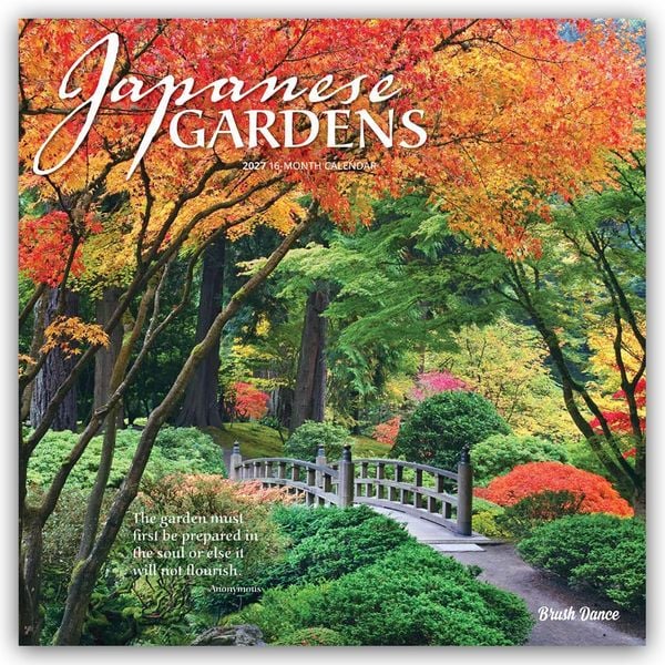 Produktbild: Japanese Gardens &ndash; Japanische G&auml;rten 2027 &ndash; 16-Monatskalender