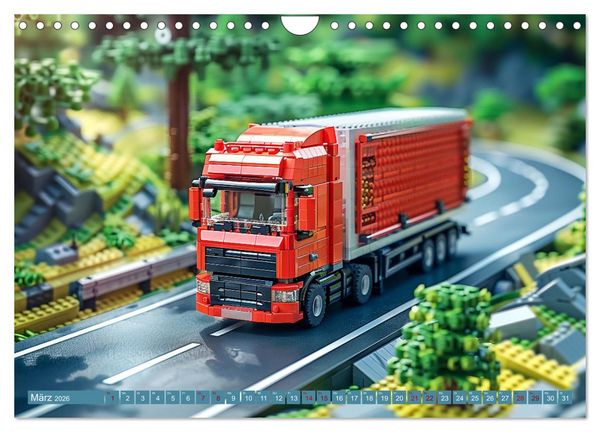 Produktbild: Fahrzeuge aus Fantasie (Wandkalender 2026 DIN A4 quer), CALVENDO Monatskalender