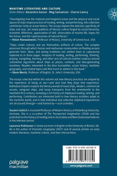 Produktbild: Shipboard Literary Cultures