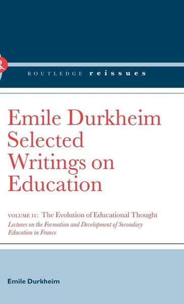 Produktbild: The Evolution of Educational Thought