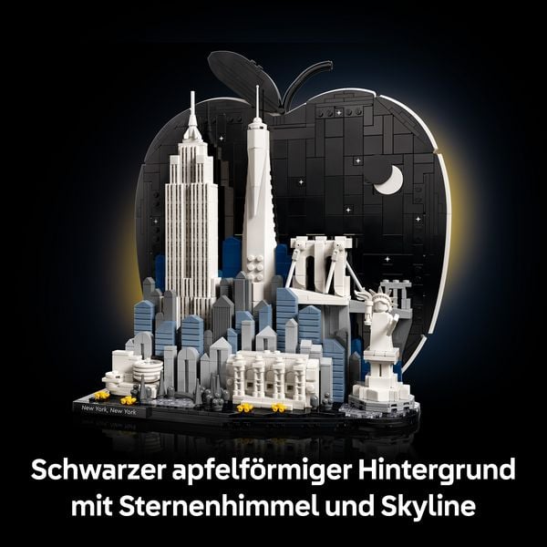 Produktbild: LEGO 21066 Architecture New York City &ndash; The Big Apple, Bauset, Zimmerdeko f&uuml;r Erwachsene