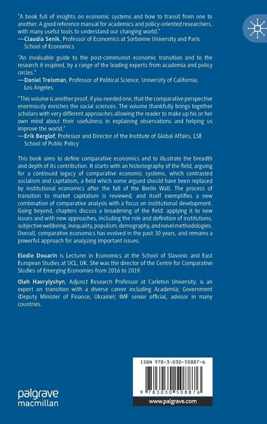 Produktbild: The Palgrave Handbook of Comparative Economics