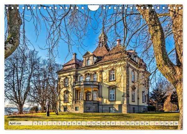 Produktbild: Bodensee - "Die D&ouml;rfer sind wie ein Garten ..." (Rainer Maria Rilke) (Wandkalender 2026 DIN A4 quer), CALVENDO Monatskalender