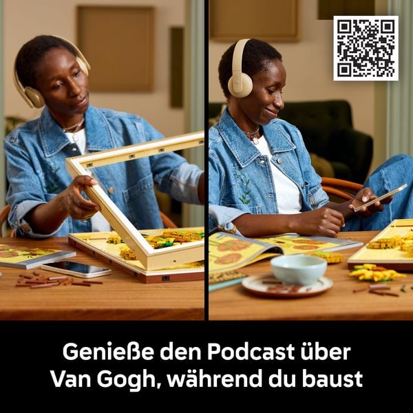 Produktbild: LEGO Art Vincent van Gogh &ndash; Sonnenblumen - 3D-Gem&auml;lde zum Bauen 31215