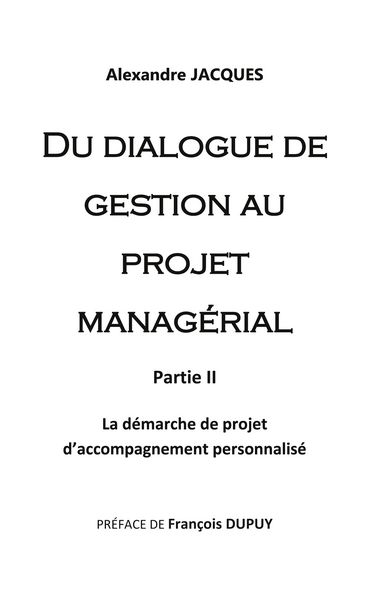 Produktbild: Du dialogue de gestion au projet manag&eacute;rial