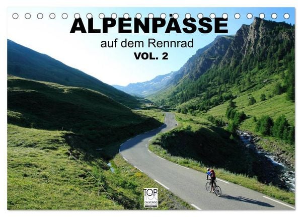 Produktbild: Alpenp&auml;sse auf dem Rennrad Vol. 2 (Tischkalender 2027 DIN A5 quer), CALVENDO Monatskalender
