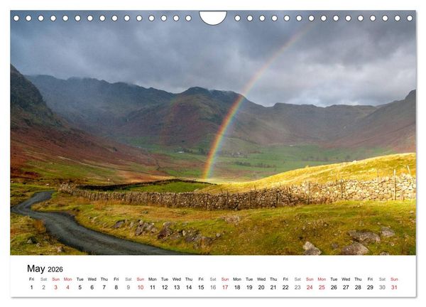 Produktbild: The Lake District 2026 Calendar (Wall Calendar 2026 DIN A4 landscape), CALVENDO 12 Month Wall Calendar