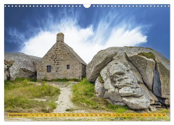 Produktbild: Bretagne, wild und sch&ouml;n (Wandkalender 2027 DIN A3 quer), CALVENDO Monatskalender