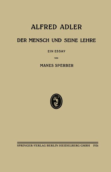 Produktbild: Alfred Adler
