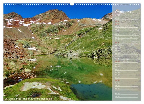 Produktbild: Alpen&uuml;berquerung (hochwertiger Premium Wandkalender 2026 DIN A2 quer), Kunstdruck in Hochglanz