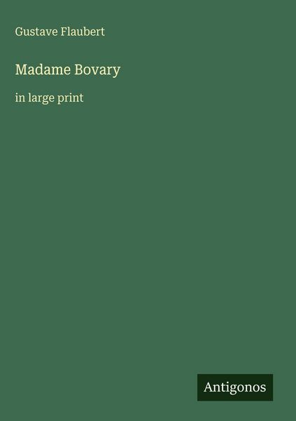 Produktbild: Madame Bovary
