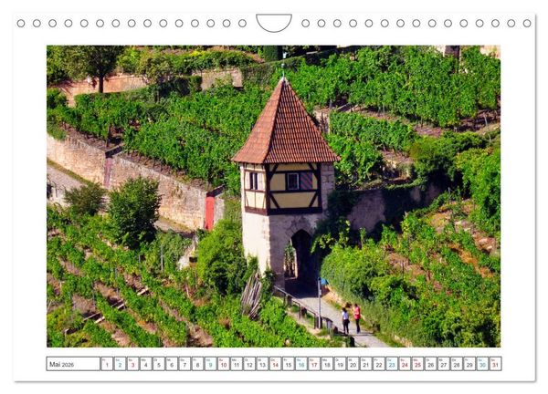 Produktbild: Stimmungsvolles Esslingen (Wandkalender 2026 DIN A4 quer), CALVENDO Monatskalender