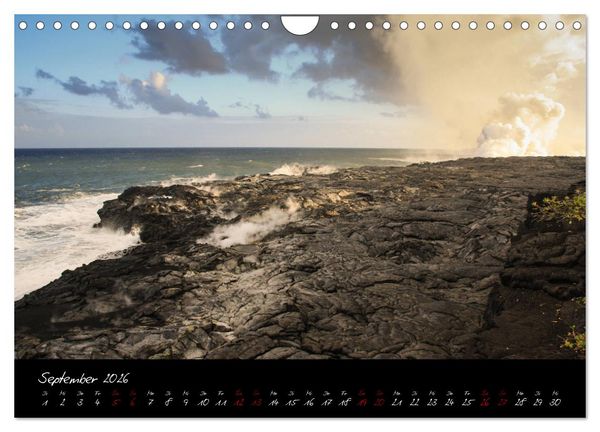 Produktbild: Kilauea Volcano Hawaii - Auf den Spuren von Feuerg&ouml;ttin Pele (Wandkalender 2026 DIN A4 quer), CALVENDO Monatskalender