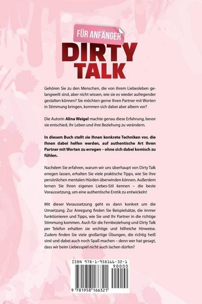Produktbild: Dirty Talk f&uuml;r Anf&auml;nger