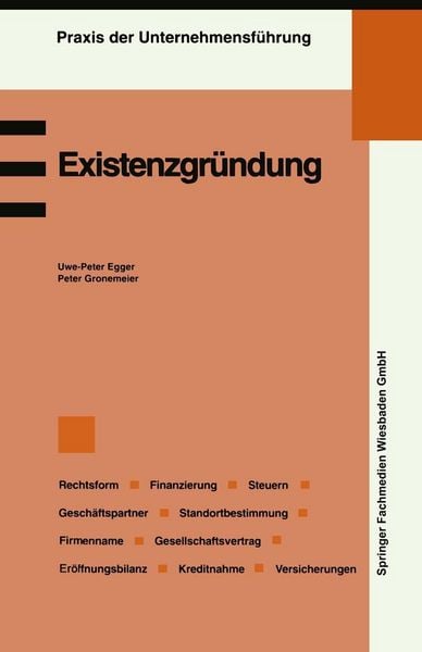 Produktbild: Existenzgr&uuml;ndung