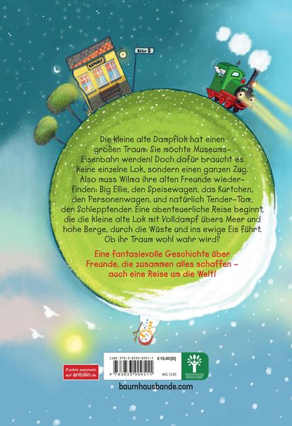 Produktbild: Die kleine alte Dampflok - Von Gleis 3 um die Welt