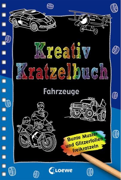 Produktbild: Kreativ-Kratzelbuch: Fahrzeuge
