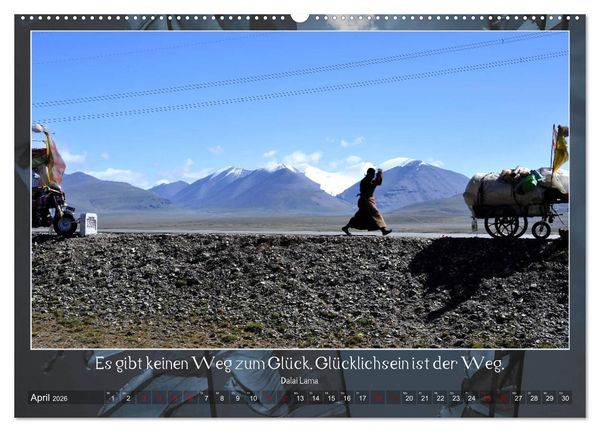 Produktbild: Facettenreiches Tibet (Wandkalender 2026 DIN A2 quer), CALVENDO Monatskalender
