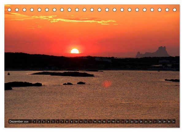 Produktbild: Formentera - Urlaub f&uuml;r die Seele (Tischkalender 2026 DIN A5 quer), CALVENDO Monatskalender