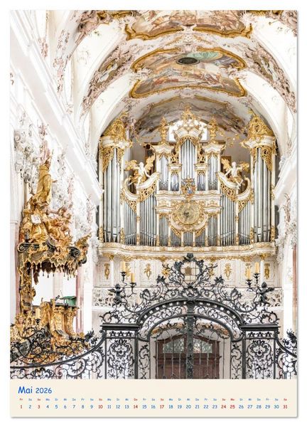 Produktbild: Orgel Giganten (Wandkalender 2026 DIN A3 hoch), CALVENDO Monatskalender