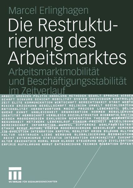 Produktbild: Die Restrukturierung des Arbeitsmarktes