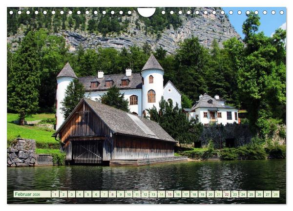 Produktbild: Hallstatt, Marktgemeinde am Hallst&auml;tter See (Wandkalender 2026 DIN A4 quer), CALVENDO Monatskalender