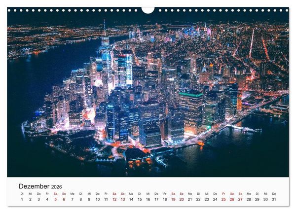 Produktbild: Traumstadt New York (Wandkalender 2026 DIN A3 quer), CALVENDO Monatskalender