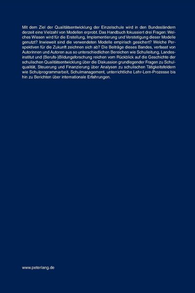 Produktbild: Qualit&auml;t von Schule