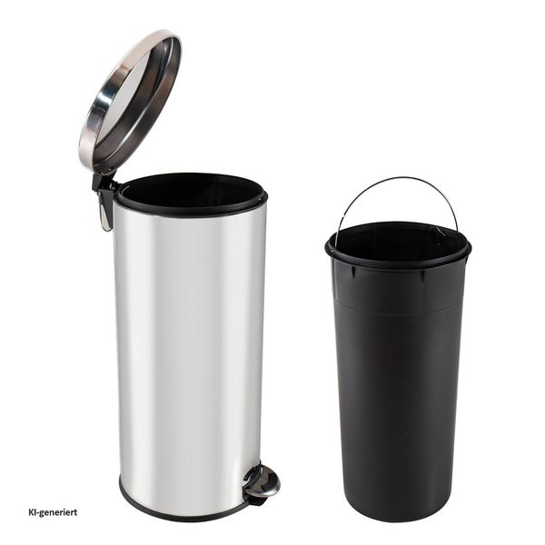 Produktbild: HTI-Living Abfalleimer 30 Liter Edelstahl Jannik Abfalleimer 30 Liter Edelstahl Jannik
