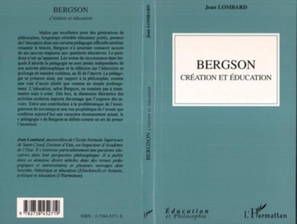 Produktbild: Bergson creation et education