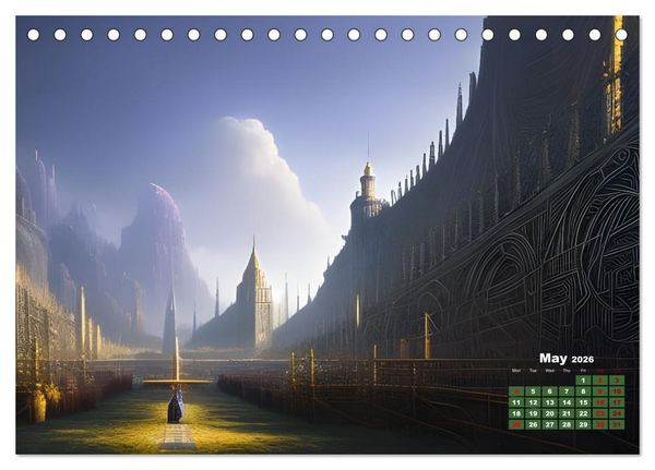 Produktbild: Follow Me... (Desk Calendar 2026 DIN A5 landscape), CALVENDO 12 Month DeskCalendar