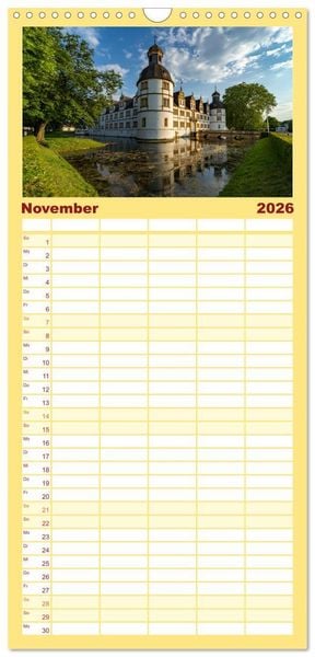 Produktbild: Familienplaner 2026 - Ostwestfalen - Paderborn mit 5 Spalten (Wandkalender, 21 x 45 cm) CALVENDO