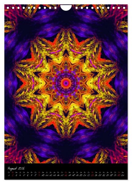 Produktbild: Mandala - Esoterik & Meditation (Wandkalender 2026 DIN A4 hoch), CALVENDO Monatskalender