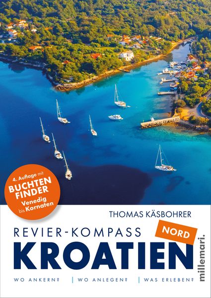 Produktbild: Revier-Kompass Kroatien Nord. 4. Auflage 2025