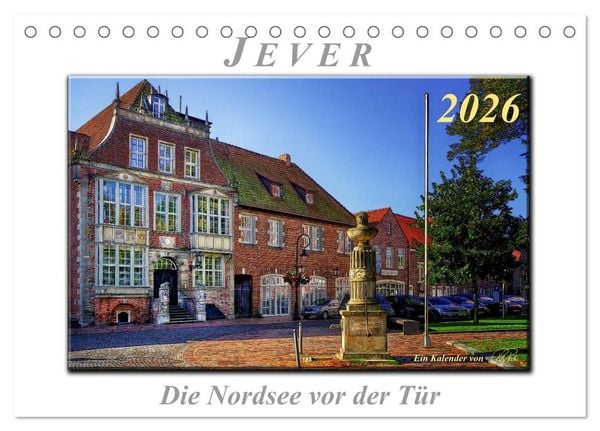 Produktbild: Jever - die Nordsee vor der T&uuml;r (Tischkalender 2026 DIN A5 quer), CALVENDO Monatskalender