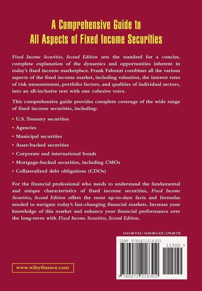 Produktbild: Fixed Income Securities