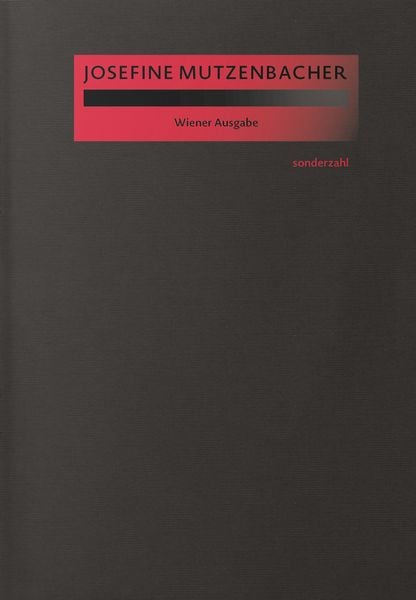 Josefine Mutzenbacher, Taschenbuch von Josefine Mutzenbacher, Sonderzahl, 978-3-85449-575-8