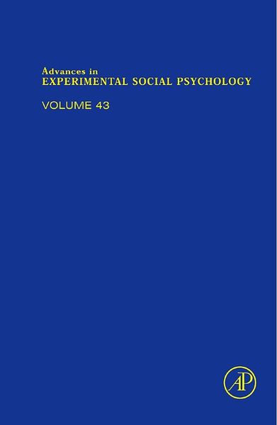 Produktbild: Advances in Experimental Social Psychology