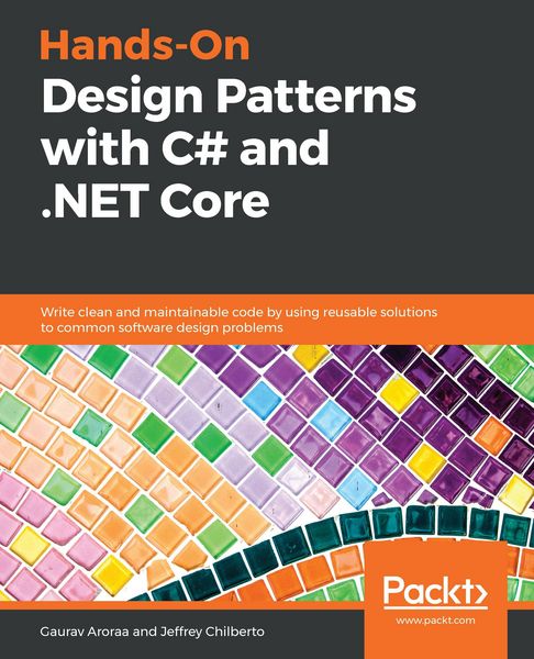 Produktbild: Hands-On Design Patterns with C# and .NET Core