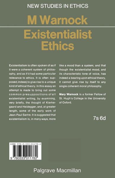 Produktbild: Existentialist Ethics