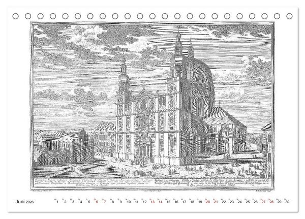 Produktbild: W&uuml;rzburg in alten Bildern (Tischkalender 2026 DIN A5 quer), CALVENDO Monatskalender