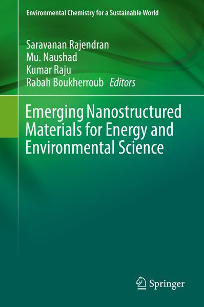 Produktbild: Emerging Nanostructured Materials for Energy and Environmental Science